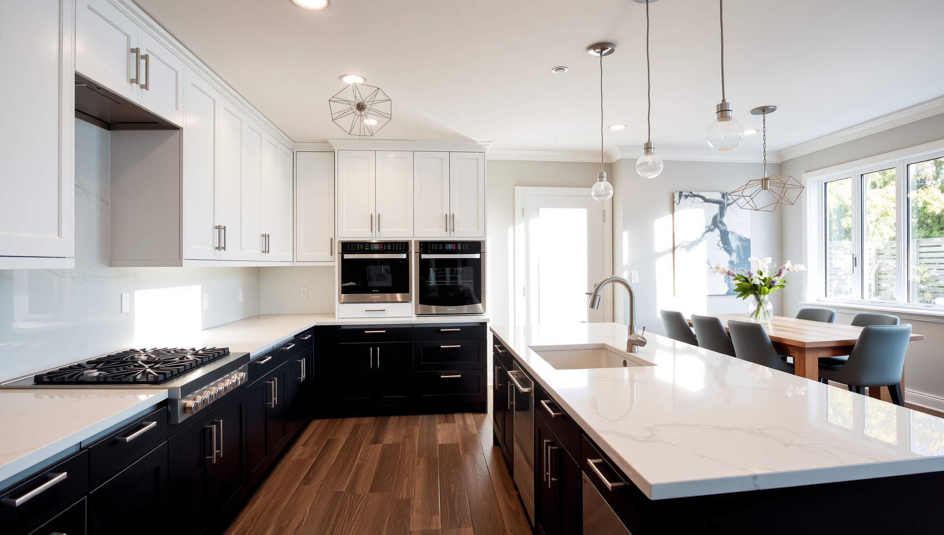 Modern German kitchen renovation