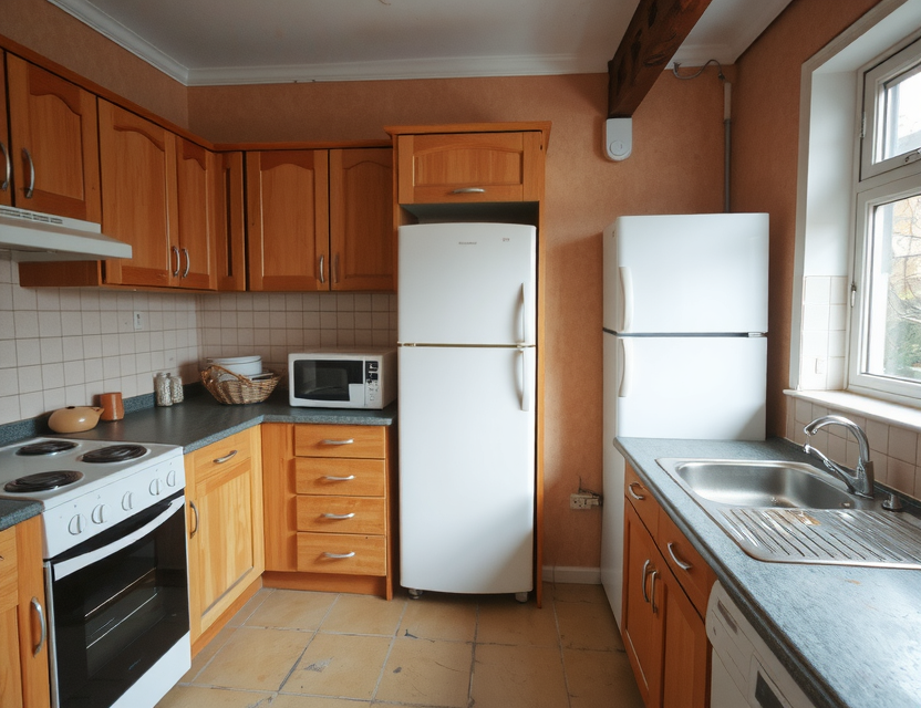 Budget kitchen renovation before